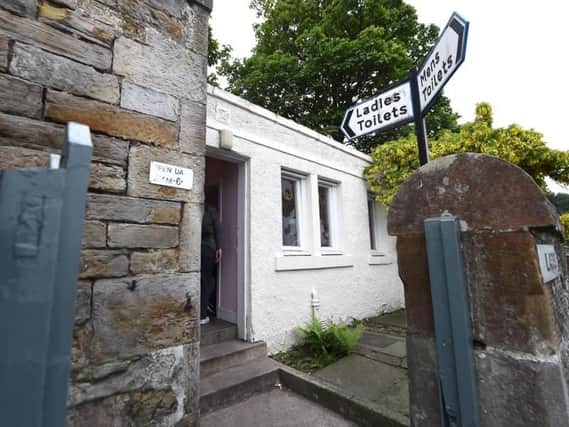 The 'Hawes Pier public toilets, South Queensferry, are among those that could be axed. Picture: Lisa Ferguson