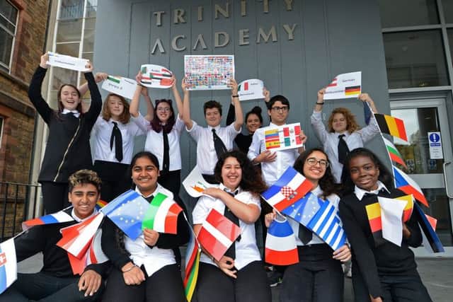 Trinity Academy has been named as the most diverse school in Edinburgh. Picture: Jon Savage