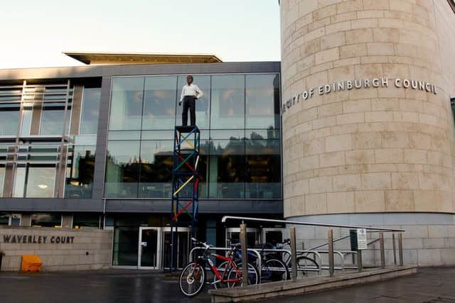 The City of Edinburgh Council Headquarters in East Market Street. Picture: TSPL