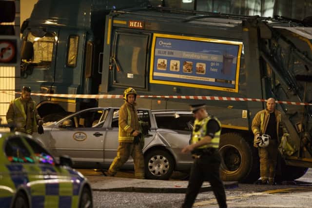 Six people died and 15 were injured when Harry Clarke lost concussion at the wheel of a bin truck in Glasgow