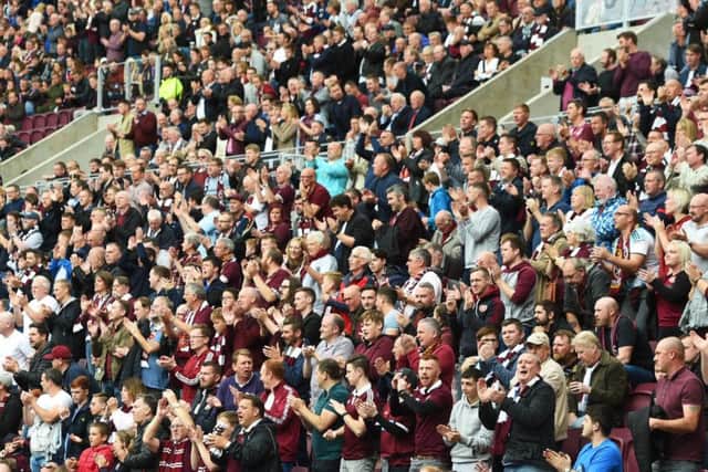 A Hearts fan has warned of "violence on an industrial scale" at the Betfred Cup semi-finals. Picture: SNS/Craig Foy