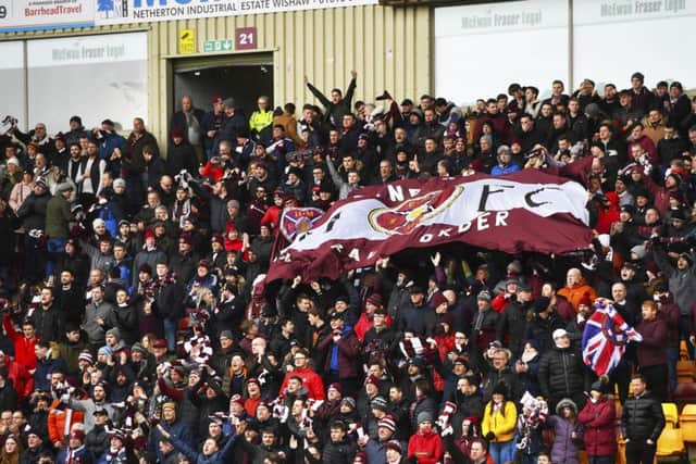 Hearts fans have expressed strong opinions on the SPFL's decision to play both Betfred Cup semi-finals at Hampden on the same day. Picture: SNS/Rob Casey