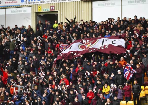 Hearts fans have expressed strong opinions on the SPFL's decision to play both Betfred Cup semi-finals at Hampden on the same day. Picture: SNS/Rob Casey