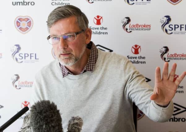 Craig Levein is furious over the Betfred Cup semi-finals decision