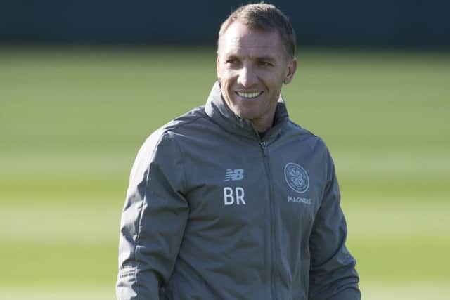 Celtic manager, Brendan Rodgers has had his say on Hearts and the Betfred Cup. Picture: SNS/Craig Foy