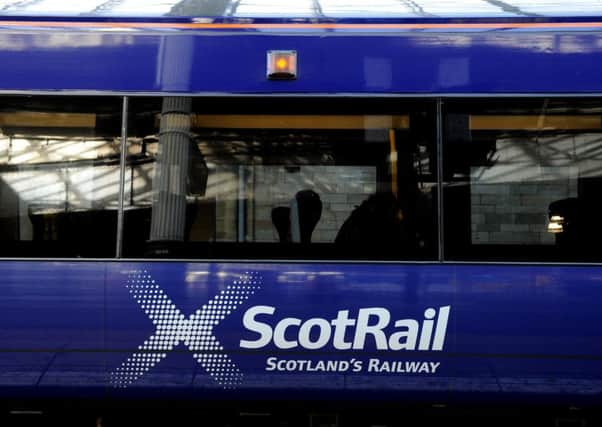 A Scotrail train. Picture: Lisa Ferguson
