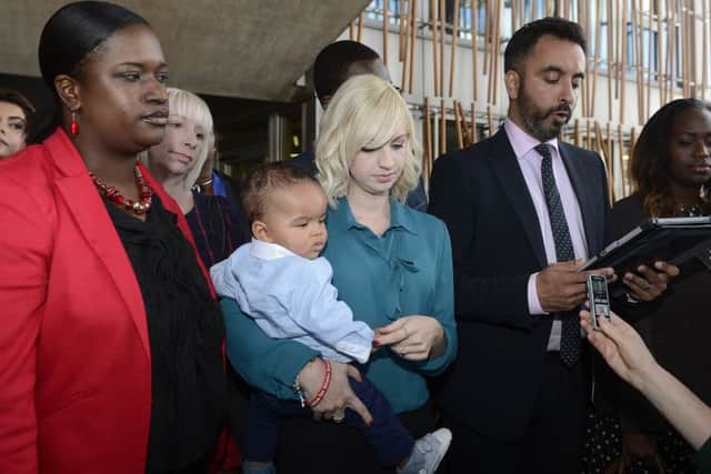 The family of Sheku Bayoh took their fight for justice to the Scottish Parliament.
