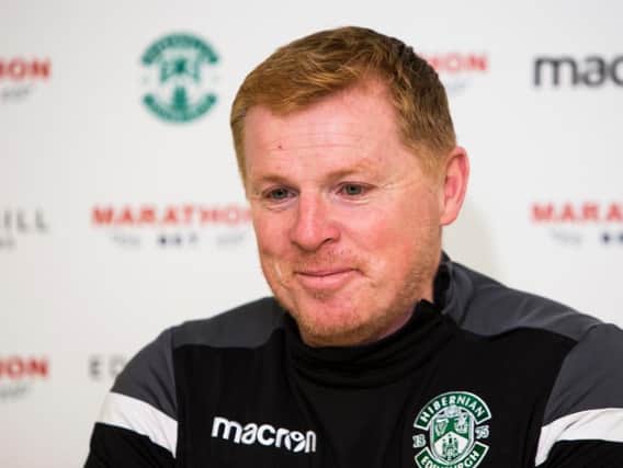 Hibs boss Neil Lennon has admitted his frustrations over his side's finishing in front of goal. Pic: SNS