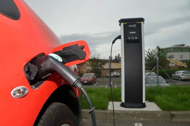 Electric car charging points could soon appear all over the city. Picture: Jon Savage