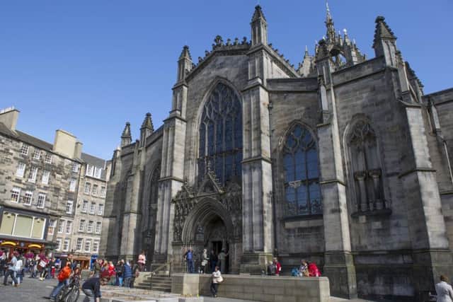 A man was found in St Giles Cathedral with no memory of who he is. Picture: Lesley Martin