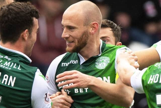 Goal hero David Gray was substituted in Paisley