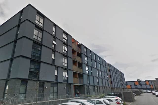 Firefighters were called to the scene at Westfield Avenue.
