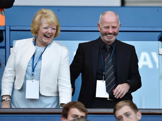 Hearts owner Ann Budge and Aberdeen chairman Stewart Milne have joined forces