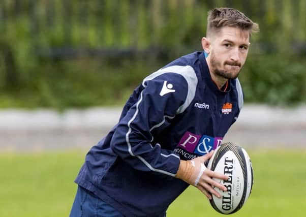 Henry Pyrgos is the first-team pick at Edinburgh and aims to be at next years World Cup