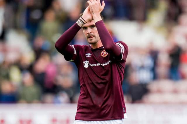 Kyle Lafferty left Hearts for Rangers but the team he left has evolved. Picture: SNS/Ross Parker