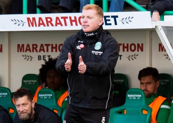 Neil Lennon was delighted with his side. Picture: SNS