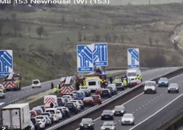 Traffic has come to standstill. Picture: Traffic Scotland