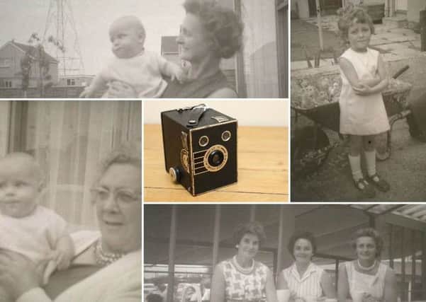 Old family pictures were found inside the Box Brownie
