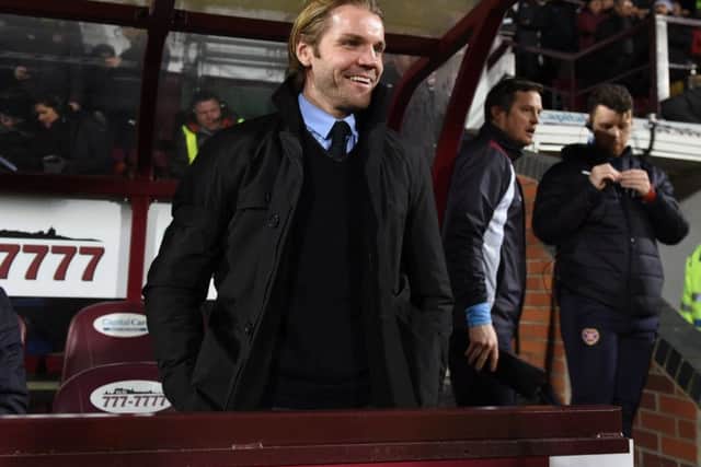Hearts manager Robbie Neilson is interesting two Championship club. Picture: SNS/Craig Williamson