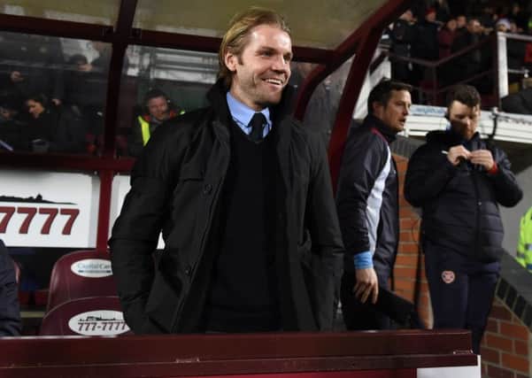 Hearts manager Robbie Neilson is interesting two Championship club. Picture: SNS/Craig Williamson