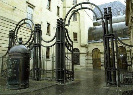 The man admtited fondling the men at his trial at Edinburgh Sheriff Court.