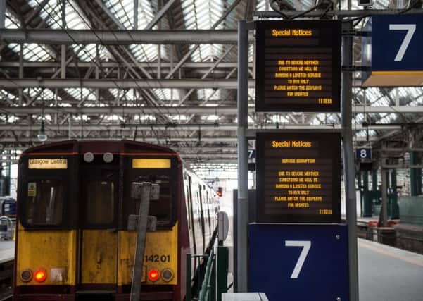 Mr Hynes faced questions on ScotRail's aging rolling stock. Picture: John Devlin