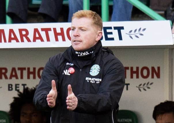 Hibs have cut the gap to leaders Hearts to two points following the thrashing of Hamilton