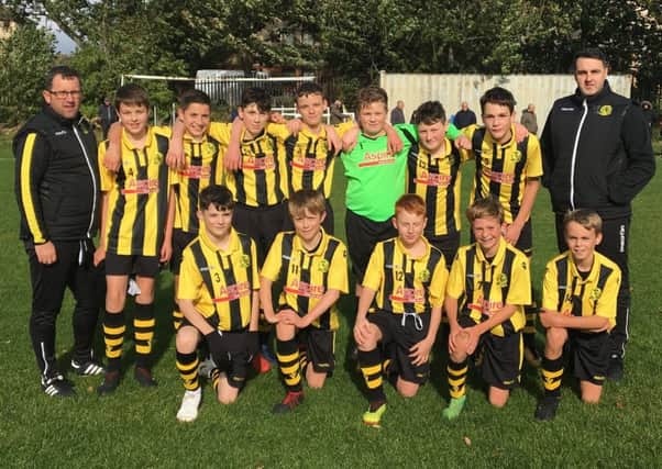 Hutchison Vale Colts Under-14s produced a South East Region Cup upset when beating Edinburgh City