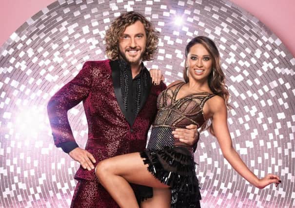 Strictly Come Dancing's Seann Walsh with his dance partner Katya Jones who were pictured kissing on a night out. Picture; PA