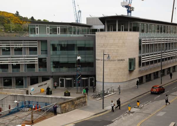 General view of Edinburgh Council HQ.