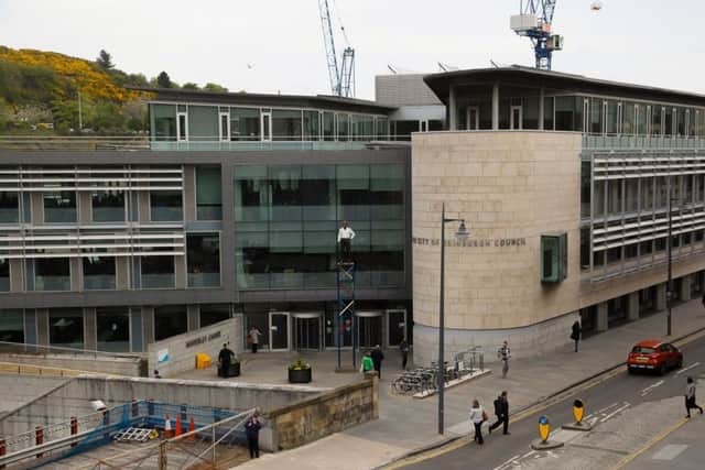 Edinburgh Council HQ have been criticised for delays in installing equipment for disabled residents. Pic: JP
