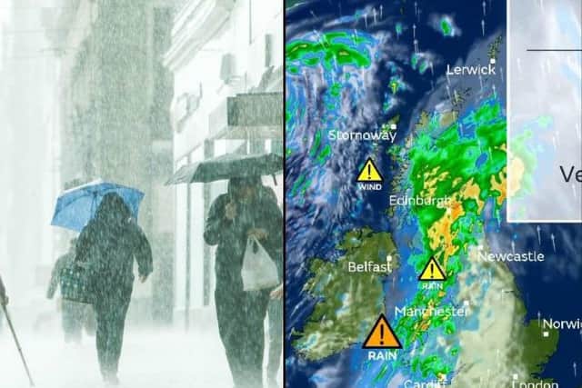 Storm Callum is sweeping across much of the country