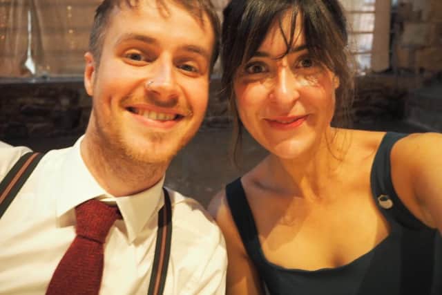 Christina Finn and her husband, Chris. Pic: Submitted