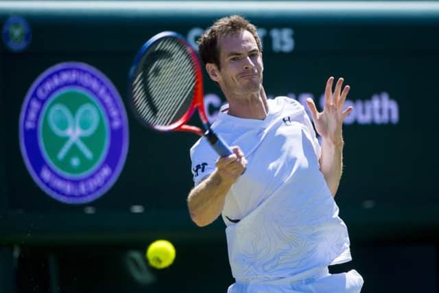 Andy Murray is a mentor for Hibs' young stars. Picture: SNS/Bill Murray
