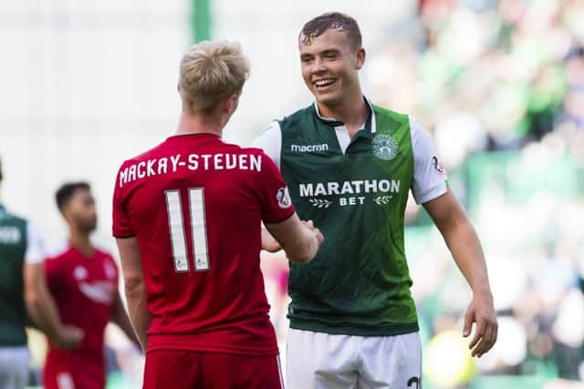 Hibernian's Ryan Porteous is being mentored by Andy Murray. Picture: SNS/Paul Devlin