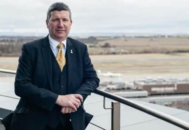 Edinburgh Airport chief executive Gordon Dewar