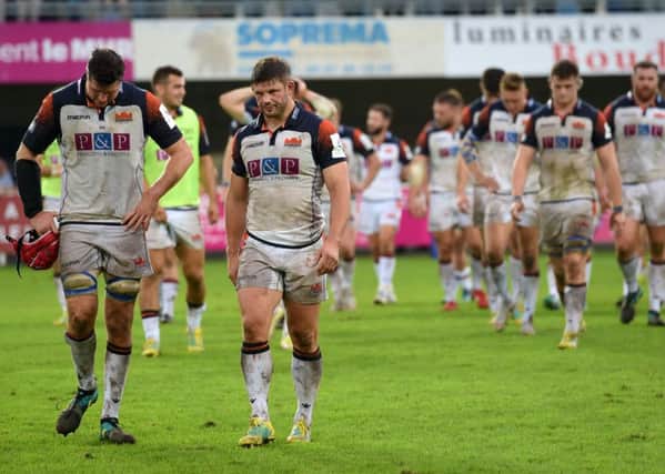 Edinburgh were left to rue what might have been in Montpellier. Pic: Getty