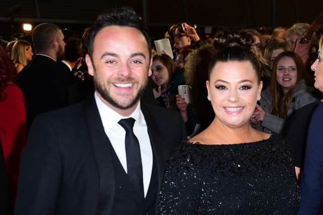 Ant McPartlin and Lisa Armstrong are due to be divorced at a London court. Picture: PA Wire