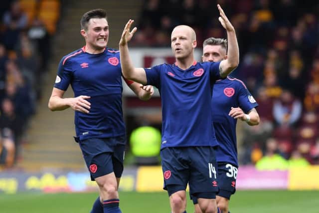 Steven Naismith won the vote for Hearts' player of the season so far. Picture: SNS/Paul Devlin