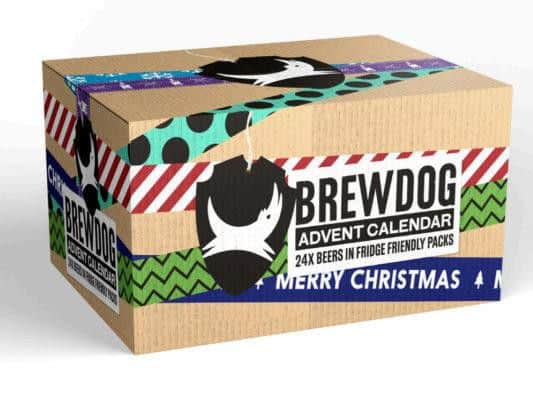 The BrewDog advent calendars each feature 24 different bottles and cans of beer (Photo: BrewDog)