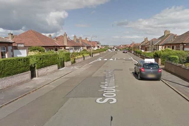 The incident happened at around 8am in Southhouse Avenue. Picture: Google Maps
