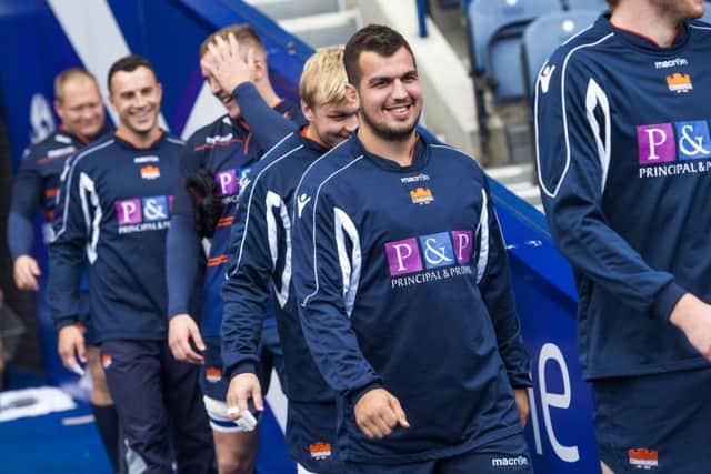 Stuart McInally is one of 15 Edinburgh players in the squad. Picture: SNS Group