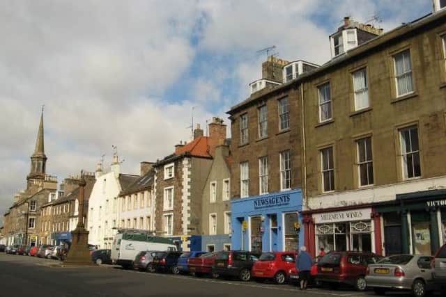 The incident happened at a property on Haddington High Street.