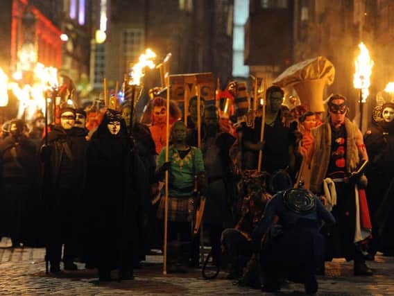 Samhuinn is swapping the Royal Mile for Calton Hill this year (Photo: JP)