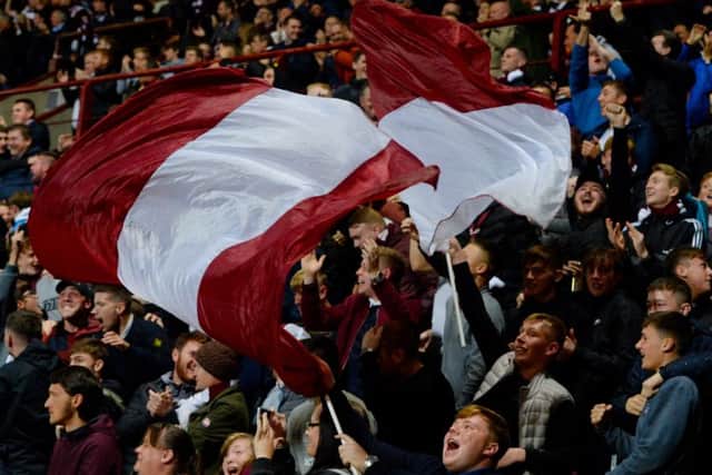 Hearts fans have bought nearly 20,000 tickets for the Betfred Cup semi-final with Celtic. Picture: SNS/Ross MacDonald