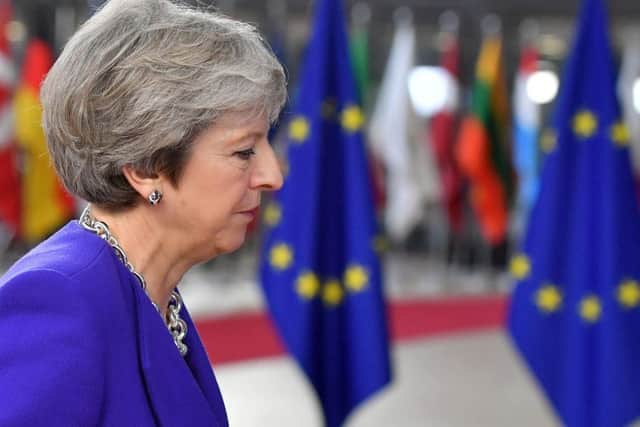 Pressure is mounting on Theresa May over the question of Britain's future relationship with the EU. Picture: Getty