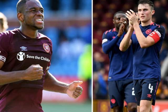 Uche Ikpeazu and John Souttar will both miss between five and six month. Picture: SNS
