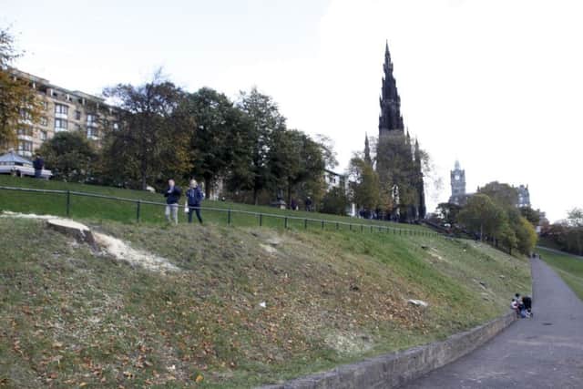The landscaping is to tie in with Playfair's original vision for Princes Street Gardens.