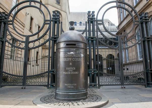 Edinburgh Sheriff Court. Picture:  Ian Georgeson/TSPL