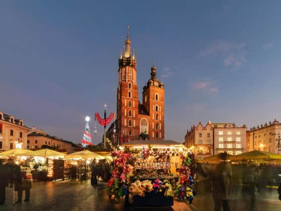 New research suggests it is cheaper to travel to a Christmas market in Krakow than it is to visit one in Leeds when leaving from Edinburgh (Photo: Shutterstock)